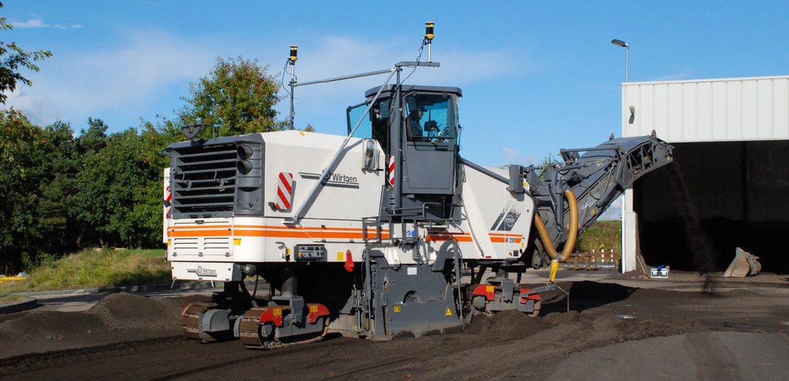 3D mmGPS для дорожной фрезы